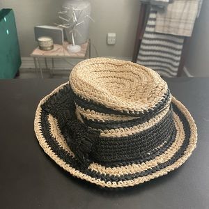 Kate Spade straw bucket hat